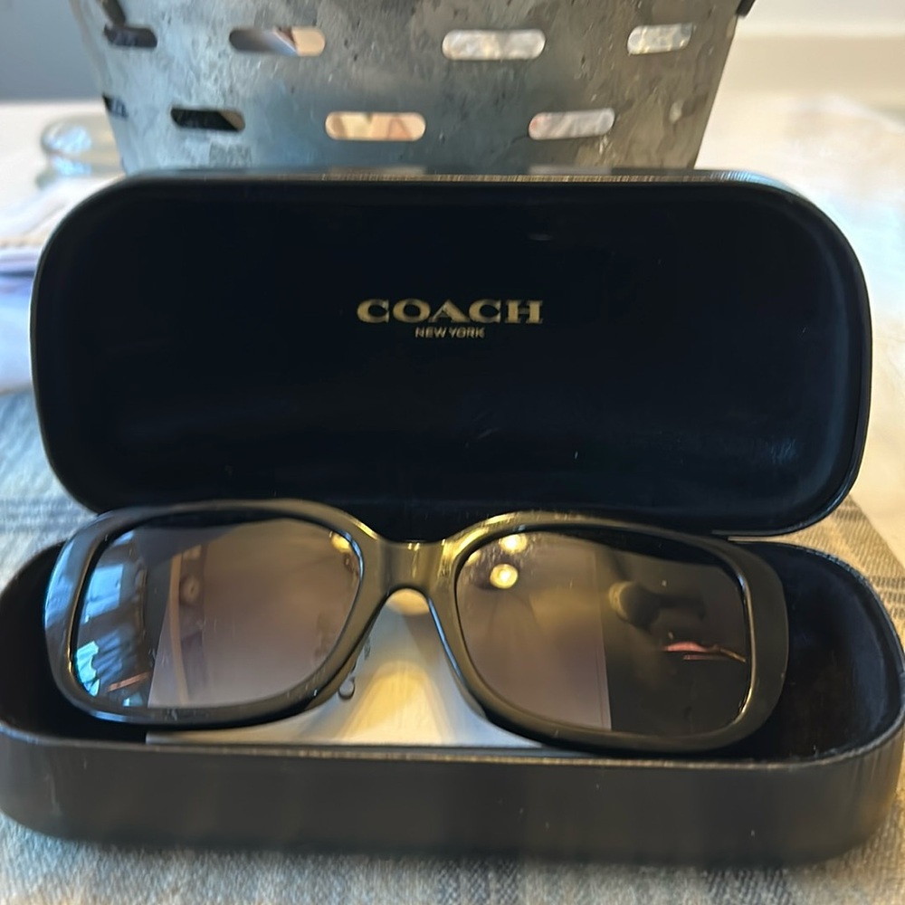 Coach sunglasses with case